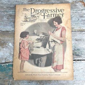The Progressive farmer vintage magazine 1932